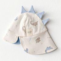 Andywawa Andywawa AC25920 Hat Dino Bebek Şapka Beige