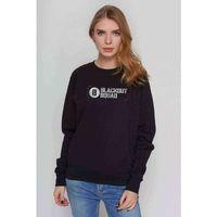 Black Squad Baskılı Siyah Kadın Sweatshirt