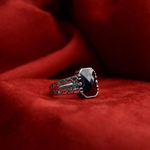 Zaman Labirenti Gümüş Erkek Yüzük