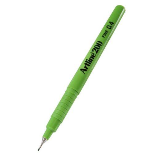 Artline Fineliner İnce Uçlu Kalem 0,4 Fıstık Yeşili - 2 adet