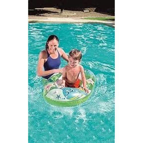 BESTWAY Bestway Çocuk Botu - Balina Desenli  102x69 cm - 34037 Yeşil