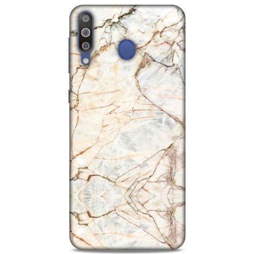 Mermer Beyaz Xiaomi Mi A3 Kılıf