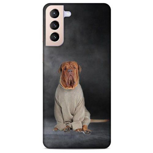 Lopard Samsung Galaxy S21 Plus Uyumlu Kılıf Köpek Kıyafetleri (29) Arka Koruma Kılıfı
