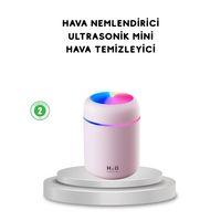 Usb Bağlantılı Led Işıklı Hava Nemlendirici – Sessiz Ve Kullanıcı Dostu Tasarım