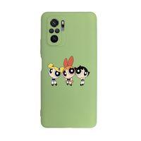 Xiaomi Redmi Note 10 Uyumlu Powerpuff Girls Desenli Premium Silikonlu Lansman Telefon Kılıfı