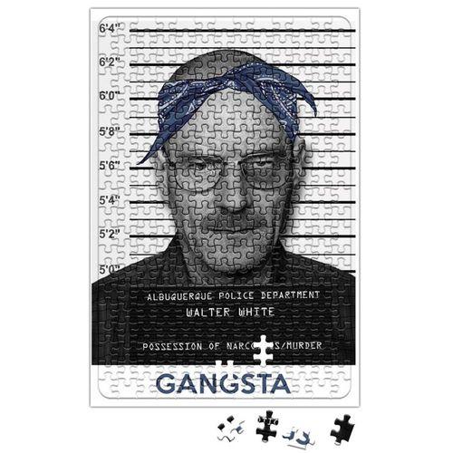 Walter White Gangsta Branco Puzzle 240 Parça Yapboz