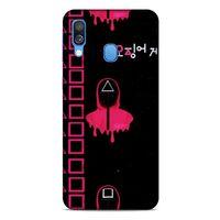 Samsung Galaxy A40 Uyumlu Kılıf Squid Game (23) Ultra Koruma Kılıfı Shin