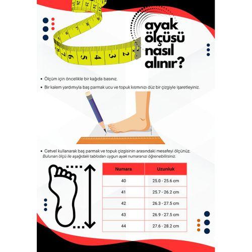 BA0245 Kahverengi Rugan Paraşüt Detaylı Akıllı Lastik Bağcık Yüksek Taban Günlük Erkek Ayakkabı