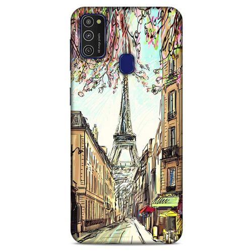 Cityx (31) Samsung Galaxy M21 Kılıf Silikon Kapak Desenli
