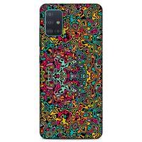Lopard Samsung Galaxy A51 Uyumlu Kılıf Soyut Sanat (30) Desenli Silicone Case