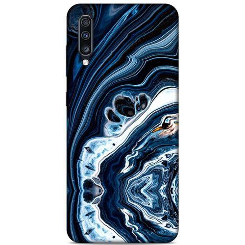 Mermer Lacivert Samsung Galaxy S10 Plus Kılıf
