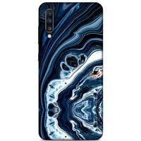 Mermer Lacivert Samsung Galaxy S10 Plus Kılıf