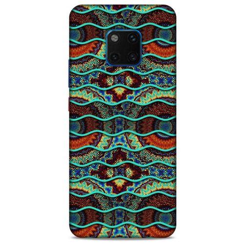 Huawei Mate 20 Pro Kılıf Baskılı Özel Seri Taşlı (38) Neo Hybrid Kılıf