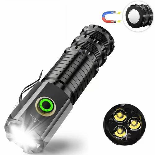 Wison Ws-3838 1500 Lümen Mıknatıslı Usb Şarjlı El Feneri