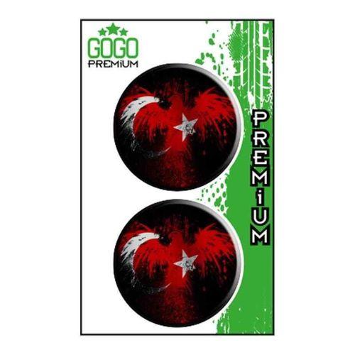 SEVGENT Bayrak 3 (5X5 Cm) İkili Damla Etiket