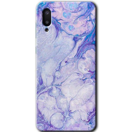 Samsung Galaxy A02 Kılıf Baskılı Kapak - Spots Lilac +Tam Ekran Koruyucu