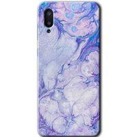 Samsung Galaxy A02 Kılıf Baskılı Kapak - Spots Lilac +Tam Ekran Koruyucu