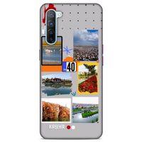 Lopard Oppo Reno 3 Uyumlu Kılıf Şehirli ※ (40) Kırşehir Fit Silikon Kılıf