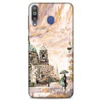 Cityx (10) Samsung Galaxy M30 Kılıf Silikon Kapak Desenli