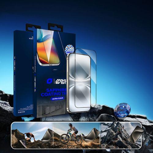 Apple iPhone 16 Pro Mohseven Safir Coating HD 3D Glue Temperli Cam Ekran Koruyucu