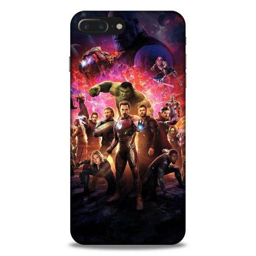 Lopard Apple Iphone 8 Plus Uyumlu Kılıf IMDB Film (29) Arka Koruma Kılıfı Yenilmezler