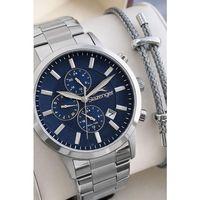 Slazenger İtalyan Tasarım Bileklik Hediyeli 2 Yıl Garantili 10 Atm Çelik Erkek Kol Saat ESL.2264.09