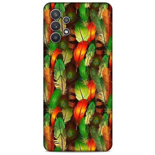 Lopard Samsung Galaxy A32 Uyumlu Kılıf Tüyler (1) Kılıfı
