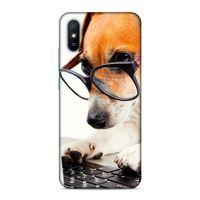 Xiaomi Redmi 9a Kılıf Gozluklu Terrier Arka Kapak Silikon Koruma Full Koruyucu