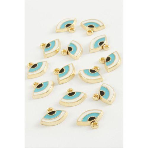 Göz Tek Kulplu Mineli Bileklik ve Kolye Ucu Aparatı 1 Adet