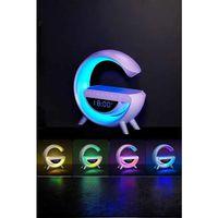 Android Uyumlu Akıllı Bluetooth Hoparlör Kablosuz Şarj Cihazı Standı