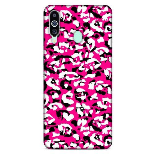 Samsung Galaxy M40 Uyumlu Kılıf Pembe Delisi (31) TPU Kılıf Kamuflaj