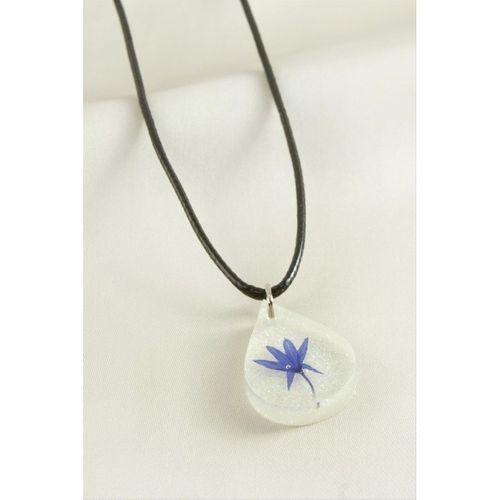 Peygamber Çiçeği Damla Epoksi Kolye