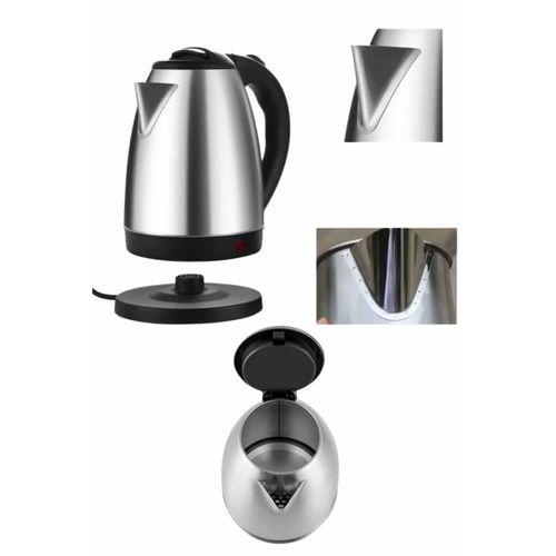 Elektrikli Paslanmaz Çelik Su Isıtcı Çelik Kettle 1.8 Lt. Uzun Ömürlü