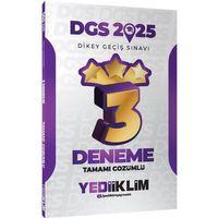2025 DGS Tamamı Çözümlü 3 Yıldız Deneme Yediiklim Yayınları
