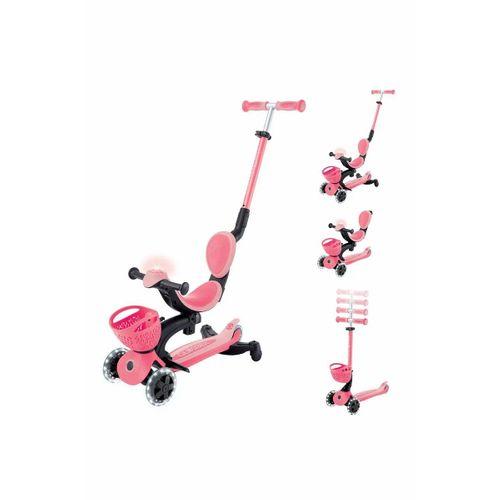 Globber Globber Go Up Baby 360 Scooter (Işıklı) Koyu Pastel Pembe