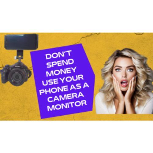 DIY DSLR Kamera Monitörü (Bu ürün Sadece Plastik parçadır - Almadan Önce Soru Sorabilirsiniz)