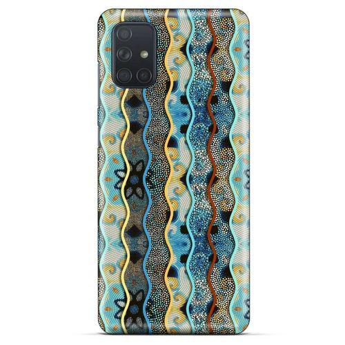 Samsung Galaxy M51 Kılıf Baskılı Özel Seri Taşlı (28) Arka Kapak