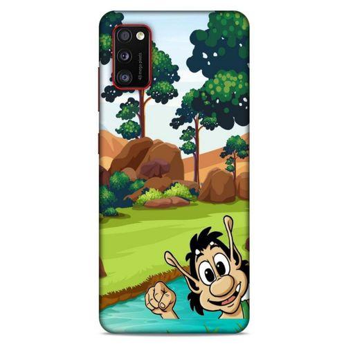 Lopard Samsung Galaxy A41 Uyumlu Kılıf Retro (10) Full Koruma Kılıfı