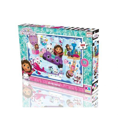 NessiWorld Gabby's Dollhouse Puzzle 100 Parça
