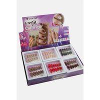 Orange Kedi Gözlü Takma Tırnak