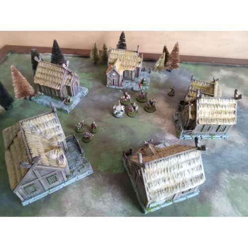 Rohan Houses Edoras 10mm Ölçek – 6911445
