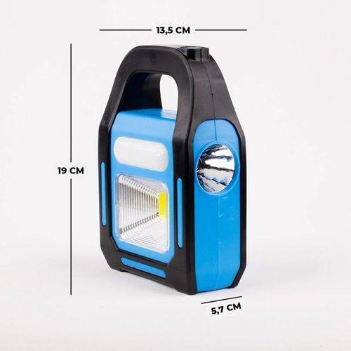 Hs 4014 16W Solar El Feneri 3 Fonksiyonlu 6500K Beyaz