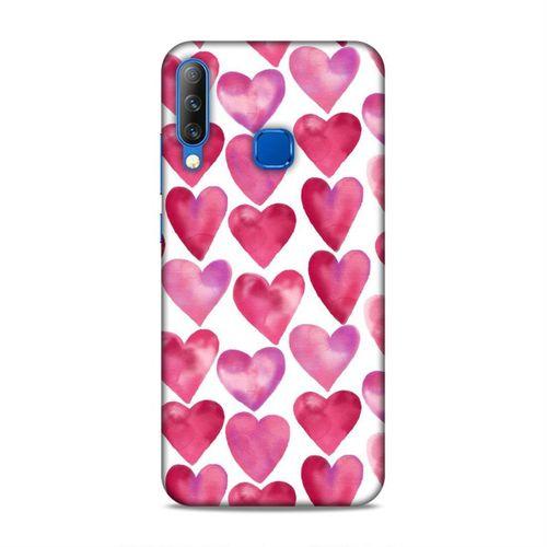 Casper Via F3 Kılıf Kalpler Arka Kapak Silikon Koruma Full Koruyucu
