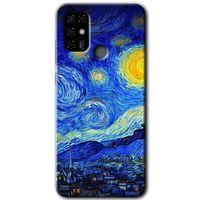 Casper Via F20 Kılıf HD Desen Baskılı Arka Kapak - Starry Night