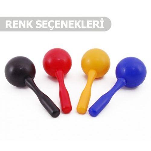 Marakas Plastik Büyük Boy Mavi  M22BL