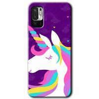 Poco M3 Pro Kılıf HD Desen Baskılı Arka Kapak + Temperli Cam - Unicorn Sleep