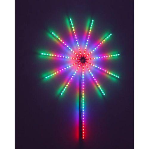 Modüler Rgb Led Duvar Işığı Havai Fişek Efektli Uzaktan Kumandalı