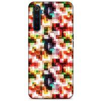Geometrix 16 Oppo Realme 6 Pro Kılıf Silikon Kapak
