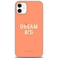 iPhone 11 Kılıf HD Baskılı Kılıf - Dream Big + Tam Ekran Koruyucu