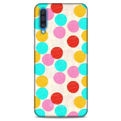 Samsung Galaxy A30s Kılıf Pastel Renkler (30) Silicone Case Turkuaz Pembe